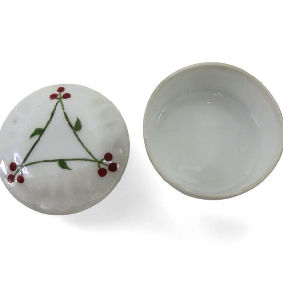 ROSENTHAL RC Bavaria Trinket Box Cherry Blossom Germany Vintage - Picture 9 of 9